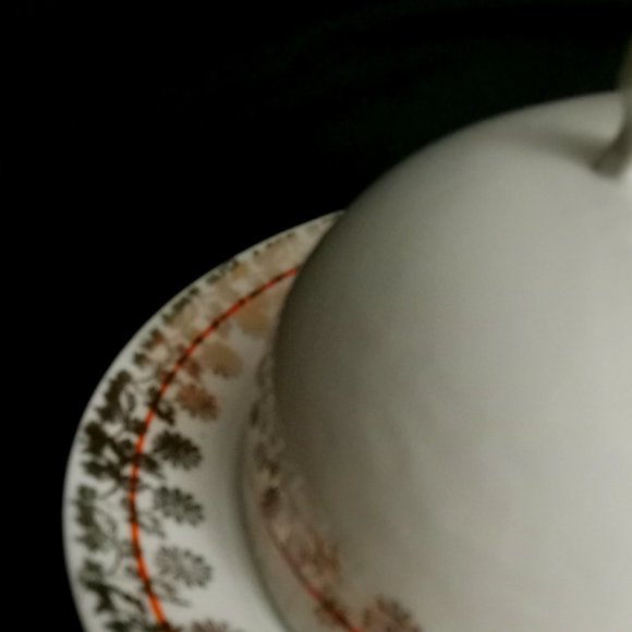 VINTAGE MADE IN GERMANY BUTTER/CHEESE COVERED DISH MARKED P K UNITY GERMANY, - Picture 4 of 4